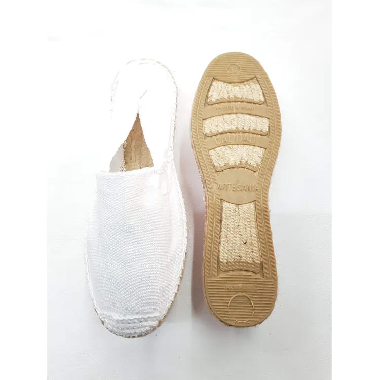 Alpargata Artesana Blanca