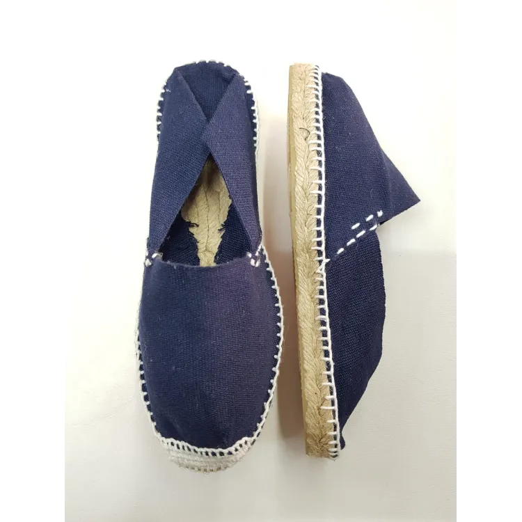 Alpargata Artesana Azul Marino