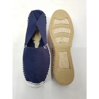 Alpargata Artesana Azul Marino