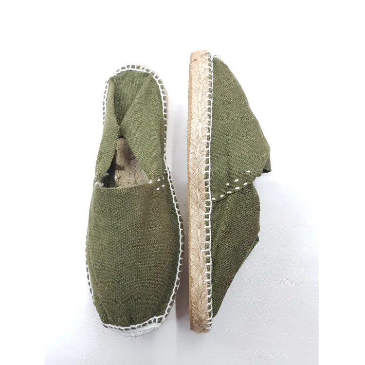 Alpargata Artesana Kaki